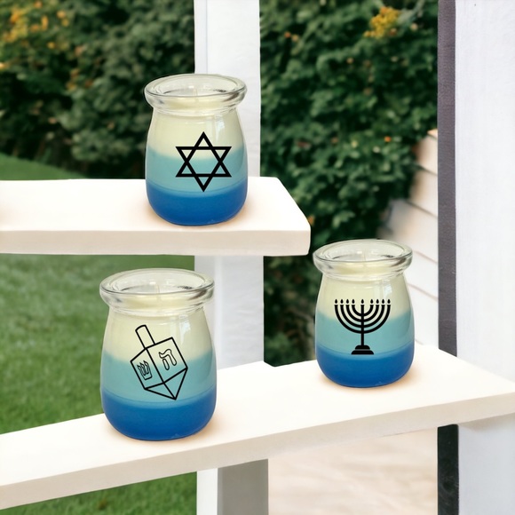 3 Decorative Hanukkah Candles! - Picture 2 of 7